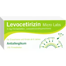 LEVOCETIRIZIN Micro Labs 5 mg Filmtabletten, 100 St
