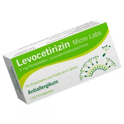 Levocetirizin Micro Labs 5 mg Filmtabletten, 100 St