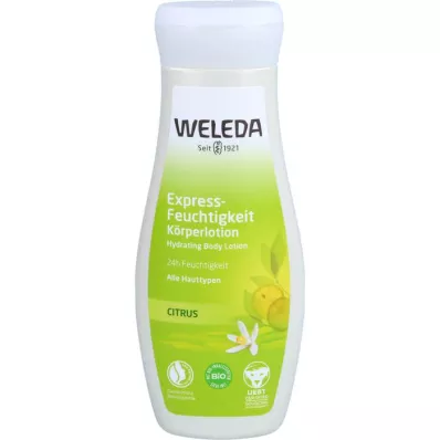 WELEDA Citrus Express-Feuchtigkeit Körperlotion, 200 ml