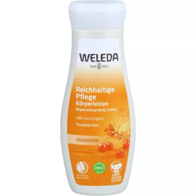 WELEDA Sanddorn reichhaltige Pflege Körperlotion, 200 ml