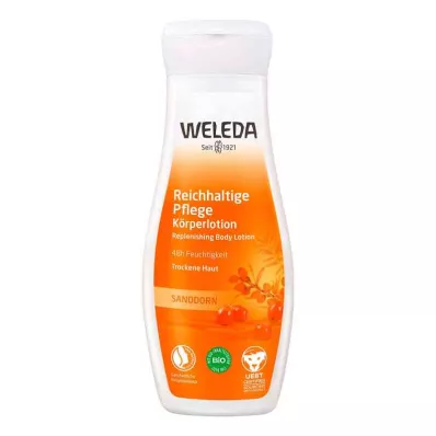 Weleda Sanddorn Reichhaltige Pflege Körperlotion (200 ml) Weleda Sanddorn Reichhaltige Pflege Körperlotion (200 ml)