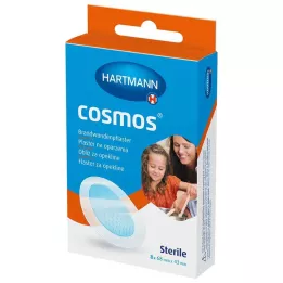 cosmos® Brandwundenpflaster 68 mm x 43 mm steril, 8 St