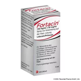 FORTACIN 150 mg/ml + 50 mg/ml Spray z.Anw.a.Haut, 5 ml