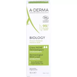 A-DERMA Biology Creme reichhaltig dermatologisch, 40 ml