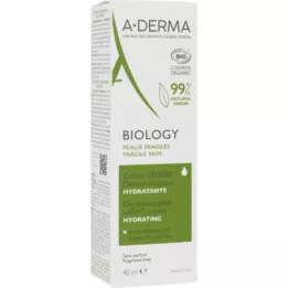 A-DERMA Biology Creme leicht dermatologisch, 40 ml