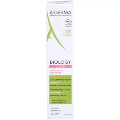 A-DERMA Biology beruhigende Pflege dermatologisch, 40 ml