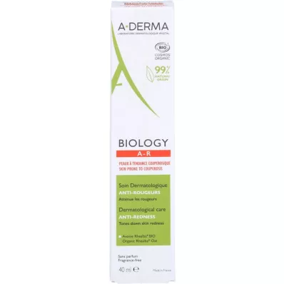 A-DERMA Biology Anti-Rötungspflege dermatologisch, 40 ml