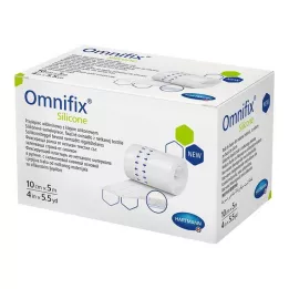 OMNIFIX silicone Fixiervlies 10 cmx5 m, 1 St