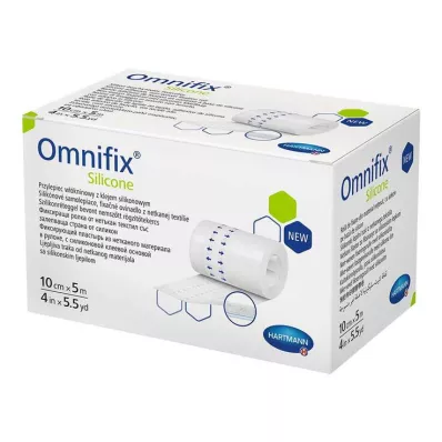 OMNIFIX silicone Fixiervlies 10 cmx5 m, 1 St
