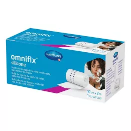 OMNIFIX silicone Fixiervlies 10 cmx2 m, 1 St