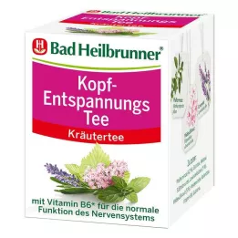 BAD HEILBRUNNER Kopf-Entspannungs Tee Filterbeutel, 8 St