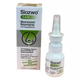 Siozwo San Meerwasser Nasenspray mit Dexpanthenol, 20 ml