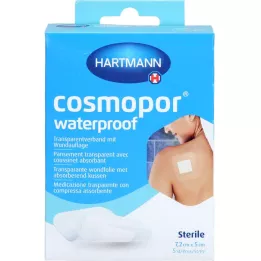 COSMOPOR waterproof Wundverband 5x7,2 cm OTC, 5 St