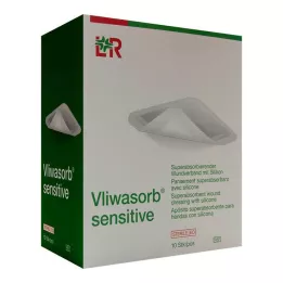 VLIWASORB sensitive 12,5x12,5 cm superabsorb.Wundv, 10 St