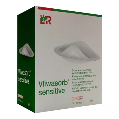 Vliwasorb sensitive 20x20 cm superabsorb.Wundverband , 10 St Vliwasorb sensitive 20x20 cm superabsorb.Wundverband , 10 St