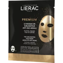 LIERAC Premium perfektionierende Gold-Tuchmaske, 1X20 ml