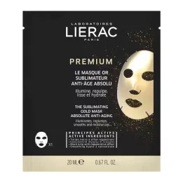 LIERAC Premium perfektionierende Gold-Tuchmaske, 1X20 ml