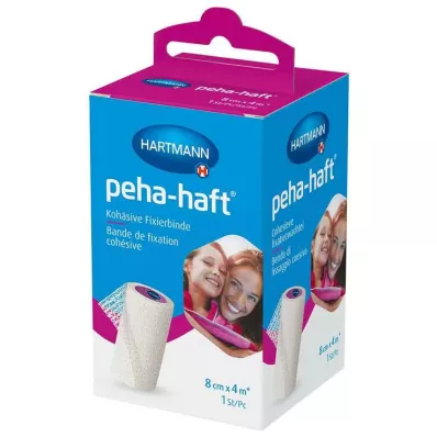 peha-haft® Kohäsive Fixierbinde latexfrei 8 cm x 4 m, 1 St peha-haft® Kohäsive Fixierbinde latexfrei 8 cm x 4 m, 1 St