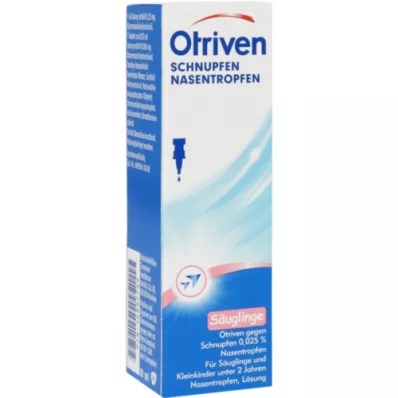 OTRIVEN gegen Schnupfen 0,025% Nasentropfen, 10 ml