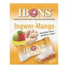 IBONS Ingwer Mango Box Kaubonbons, 60 g