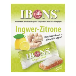 IBONS Ingwer Zitrone Box Kaubonbons, 60 g