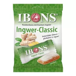IBONS Ingwer Classic Tüte Kaubonbons, 92 g