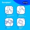 omniplast® Selbstklebendes Textilband 2,5 cm x 5 m, 1 St
