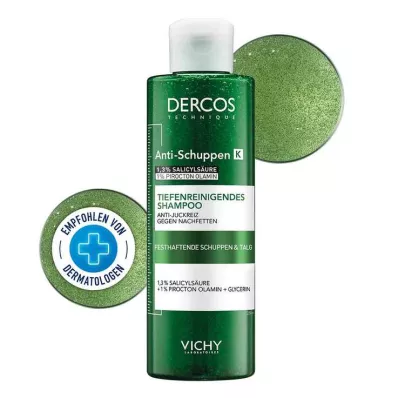 Vichy Dercos Anti-Schuppen K Pumplösung, 250 ml
