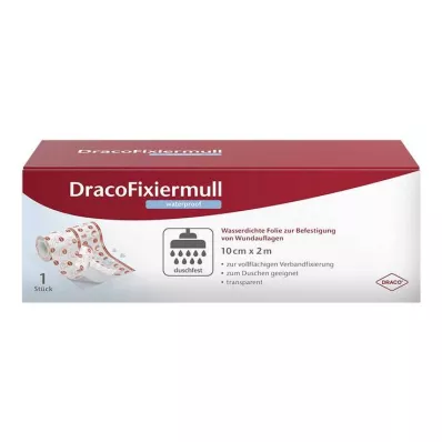 Dracofixiermull waterproof 10 cmx2 m, 1 St Dracofixiermull waterproof 10 cmx2 m, 1 St