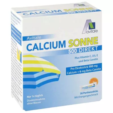 CALCIUM SONNE 500 Direkt Portionssticks, 30 St