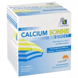 CALCIUM SONNE 500 Direkt Portionssticks, 60 St