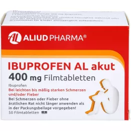 IBUPROFEN AL akut 400 mg Filmtabletten, 50 St