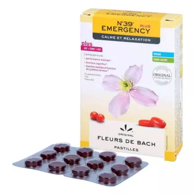 Bachblüten No.39 Emergency plus Pastillen, 48 g
