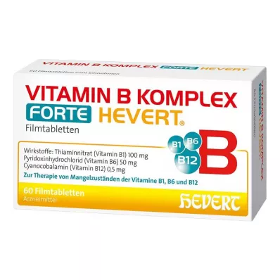 VITAMIN B KOMPLEX forte Hevert Tabletten, 60 St