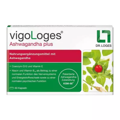 Vigologes Ashwagandha plus Kapseln, 120 St Vigologes Ashwagandha plus Kapseln, 120 St