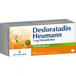 DESLORATADIN Heumann 5 mg Filmtabletten, 10 St