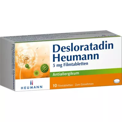 DESLORATADIN Heumann 5 mg Filmtabletten, 10 St