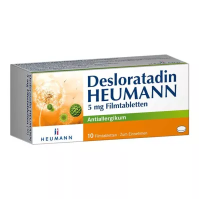 Desloratadin HEUMANN 5 mg Filmtabletten, 10 St