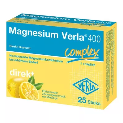 Magnesium Verla 400 Direkt-Granulat, 25 St Magnesium Verla 400 Direkt-Granulat, 25 St