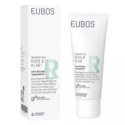 Eubos Kühl &amp; Klar Anti-Rötung Tagescreme LSF 20, 40 ml