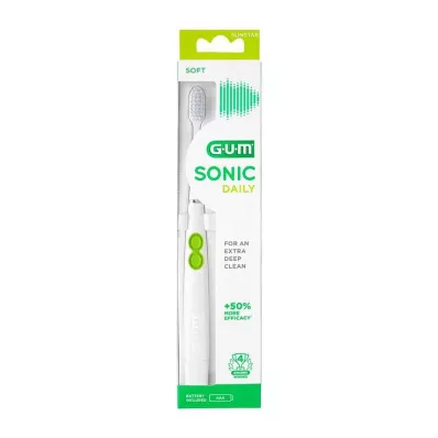 GUM Sonic Daily Schallzahnbürste weiß, 1 St GUM Sonic Daily Schallzahnbürste weiß, 1 St