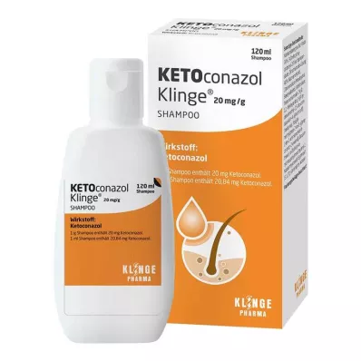 KETOconazol Klinge Shampoo 20 mg/g, 120 ml