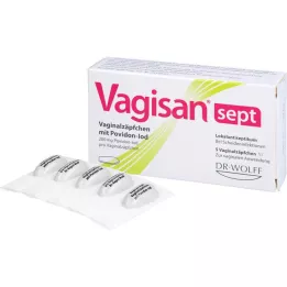 VAGISAN sept Vaginalzäpfchen mit Povidon-Iod, 5 St