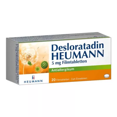 Desloratadin HEUMANN 5 mg Filmtabletten, 20 St