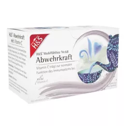 H&amp;S Abwehrkraft mit Vitamin C Filterbeutel, 20X1.8 g