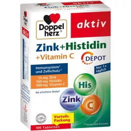 DOPPELHERZ Zink+Histidin Depot Tabletten aktiv, 100 St