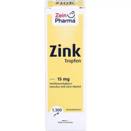 ZINK TROPFEN 15 mg ionisiert, 50 ml