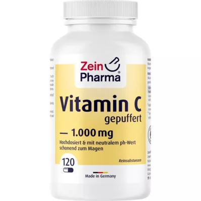 VITAMIN C KAPSELN 1000 mg gepuffert, 120 St