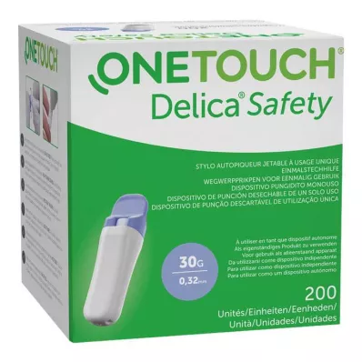 One Touch Delica Safety Einmalstechhilfe 30 G, 200 St