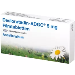 DESLORATADIN ADGC 5 mg Filmtabletten, 20 St